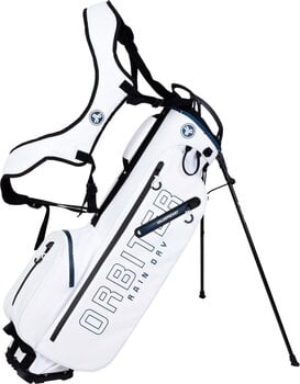 Golfbag Fastfold Orbiter White/Navy Golfbag - 1