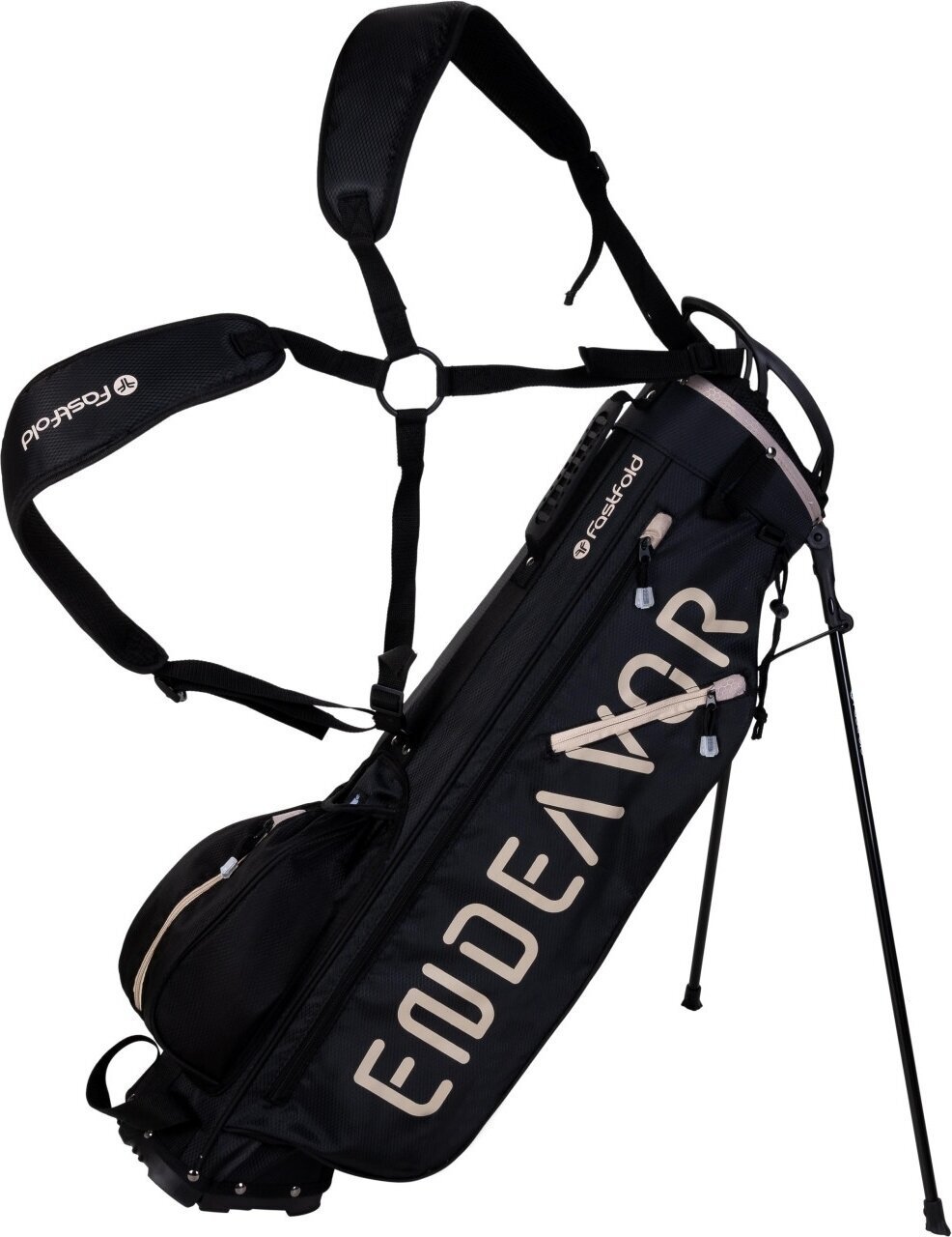 Golfbag Fastfold Endeavor Golfbag Black/Sand