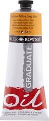 Cor de óleo Daler Rowney Graduate Tinta a óleo Cadmium Yellow Deep Hue 200 ml 1 un.