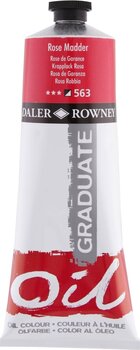 Aceite de colores Daler Rowney Graduate Oil Paint Rose Madder 200 ml 1 pc - 1