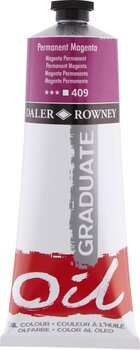 Farba olejna Daler Rowney Graduate Farba olejna Permanent Magenta 200 ml 1 szt - 1