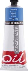 Õlivärv Daler Rowney Graduate Oil Paint Aluminium Tube 200ml Cobalt Blue