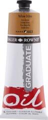 Õlivärv Daler Rowney Graduate Oil Paint Aluminium Tube 200ml Yellow Ochre