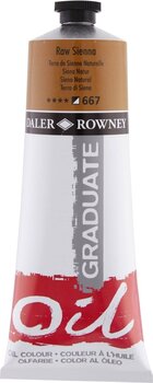 Χρώμα λαδιού Daler Rowney Graduate Λαδομπογιά Raw Sienna 200 ml 1 τεμ. - 1
