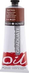 Aceite de colores Daler Rowney Graduate Oil Paint Burnt Sienna 200 ml 1 ud.