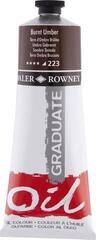 Aceite de colores Daler Rowney Graduate Oil Paint Burnt Umber 200 ml 1 ud.