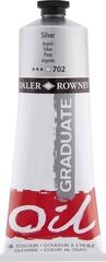 Oljna barva Daler Rowney Graduate Oljna barva Silver 200 ml 1 kos
