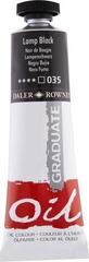 Peinture à l'huile Daler Rowney Graduate Peinture à l'huile Lamp Black 38 ml 1 pc