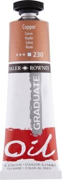 Χρώμα λαδιού Daler Rowney Graduate Λαδομπογιά Copper 38 ml 1 τεμ. - 1