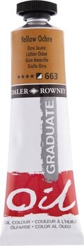 Oliefarve Daler Rowney Graduate Oliemaling Yellow Ochre 38 ml 1 stk. - 1