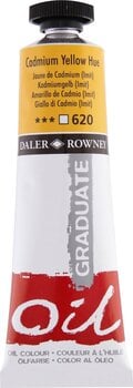 Tempera ad olio Daler Rowney Graduate Pittura a olio Cadmium Yellow Hue 38 ml 1 pz - 1