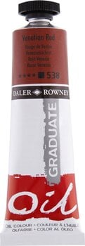 Cor de óleo Daler Rowney Graduate Tinta a óleo 38 ml Venetian Red - 1