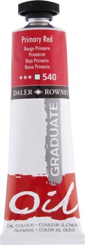 Oil colour Daler Rowney Graduate Oil Paint Primary Red 38 ml 1 pc - 1