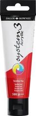 Akrüülvärv Daler Rowney System3 Acrylic Paint Plastic Tube 59ml Vermilion Hue