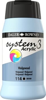 Culoare acrilică Daler Rowney System3 Vopsea acrilică Wedgewood 500 ml 1 buc - 1