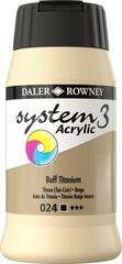 Acrylic Paint Daler Rowney System3 Acrylic Paint Buff Titanium 500 ml 1 pc