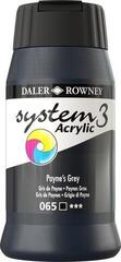 Akrylmaling Daler Rowney System3 Akrylmaling Payne's Grey 500 ml 1 Stk.