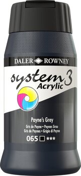 Tinta acrílica Daler Rowney System3 Tinta acrílica Payne's Grey 500 ml 1 un. - 1