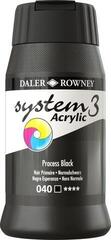 Farba akrylowa Daler Rowney System3 Farba akrylowa Process Black 500 ml 1 szt.