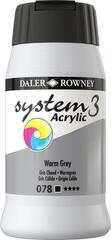 Acrylfarbe Daler Rowney System3 Acrylfarbe Warm Grey 500 ml 1 stk