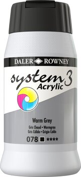 Tinta acrílica Daler Rowney System3 Tinta acrílica Warm Grey 500 ml 1 un. - 1