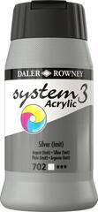Akrylmaling Daler Rowney System3 Akrylmaling Silver Imitation 500 ml 1 Stk.