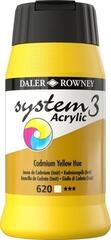Acrylic Paint Daler Rowney System3 Acrylic Paint Cadmium Yellow Hue 500 ml 1 pc