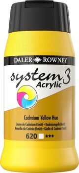 Tinta acrílica Daler Rowney System3 Tinta acrílica Cadmium Yellow Hue 500 ml 1 un. - 1