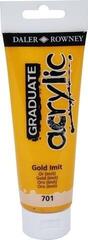 Acrylfarbe Daler Rowney Graduate Acrylfarbe Gold Imitation 120 ml 1 stk