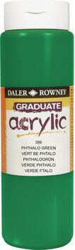 Akrylová barva Daler Rowney Graduate Akrylová barva Phthalo Green 500 ml 1 ks - 1