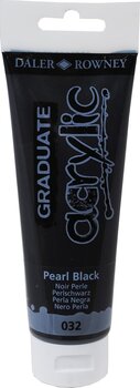 Acrylfarbe Daler Rowney Graduate Acrylfarbe Pearl Black 120 ml 1 Stck - 1