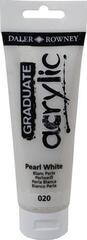 Akrilna boja Daler Rowney Graduate Акрилне боје Pearl White 120 ml 1 kom