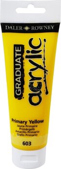Aκρυλικό Χρώμα Daler Rowney Graduate Ακρυλική μπογιά Primary Yellow 120 ml 1 τεμ. - 1