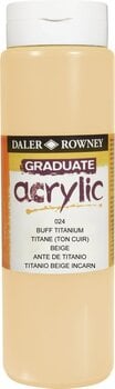 Akryylimaali Daler Rowney Graduate Akryylimaali Buff Titanium 500 ml 1 kpl - 1