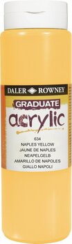Aκρυλικό Χρώμα Daler Rowney Graduate Ακρυλική μπογιά Naples Yellow 500 ml 1 τεμ. - 1