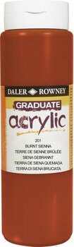 Colore acrilico Daler Rowney Graduate Colori acrilici Burnt Sienna 500 ml 1 pz - 1
