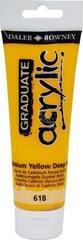 Culoare acrilică Daler Rowney Graduate Vopsea acrilică Cadmium Yellow Deep Hue 120 ml 1 buc.