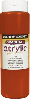 Aκρυλικό Χρώμα Daler Rowney Graduate Ακρυλική μπογιά Venetian Red 500 ml 1 τεμ. - 1