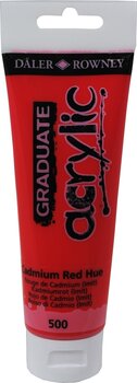 Aκρυλικό Χρώμα Daler Rowney Graduate Ακρυλική μπογιά Cadmium Red Hue 120 ml 1 τεμ. - 1