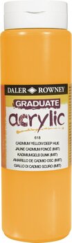Acrylfarbe Daler Rowney Graduate Acrylfarbe Cadmium Yellow Deep Hue 500 ml 1 Stck - 1