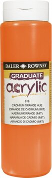 Colore acrilico Daler Rowney Graduate Colori acrilici Cadmium Orange Hue 500 ml 1 pz - 1