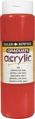 Acrylfarbe Daler Rowney Graduate Acrylfarbe Vermilion Hue 500 ml 1 stk