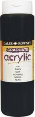 Acrylfarbe Daler Rowney Graduate Acrylfarbe Black 500 ml 1 stk