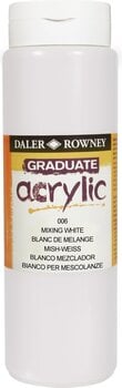 Akrylmaling Daler Rowney Graduate Akrylmaling Mixing White 500 ml 1 stk. - 1