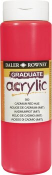 Colore acrilico Daler Rowney Graduate Colori acrilici Cadmium Red Hue 500 ml 1 pz - 1