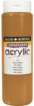 Colore acrilico Daler Rowney Graduate Colori acrilici Gold Imitation 500 ml 1 pz - 1