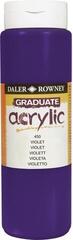 Peinture acrylique Daler Rowney Graduate Peinture acrylique Violet 500 ml 1 pc
