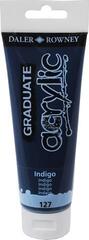 Acrylic Paint Daler Rowney Graduate Acrylic Paint Indigo 120 ml 1 pc