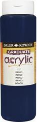 Peinture acrylique Daler Rowney Graduate Peinture acrylique Indigo 500 ml 1 pc