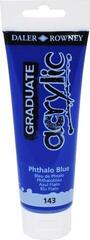 Acrylic Paint Daler Rowney Graduate Acrylic Paint Phthalo Blue 120 ml 1 pc